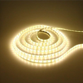 24V LED Stripe Warm White SMD 2835 IP20 not Waterproof 300leds flexible 60leds/m dimmable